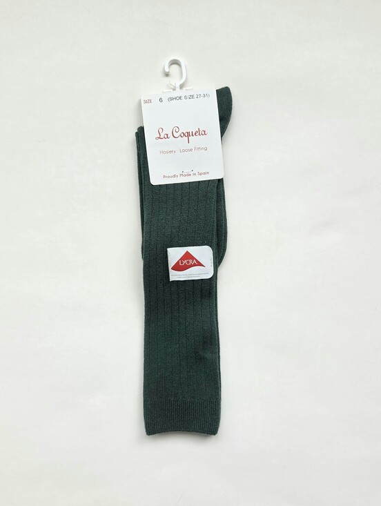 Condor Other - Condor Green Ribbed Knee Socks